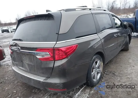 2019 Honda Odyssey Ex-L z USA, uszkodzony, nr VIN 5FNRL6H74KB061973